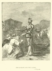 Don Quichotte et les dames